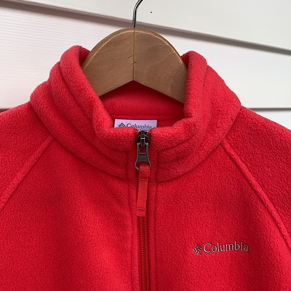 Girls Fleece Columbia Jacket - LIKE NEW!!